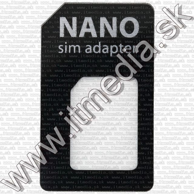 Image of nanoSIM to normal SIM adapter plastic *Bulk* (IT9728)